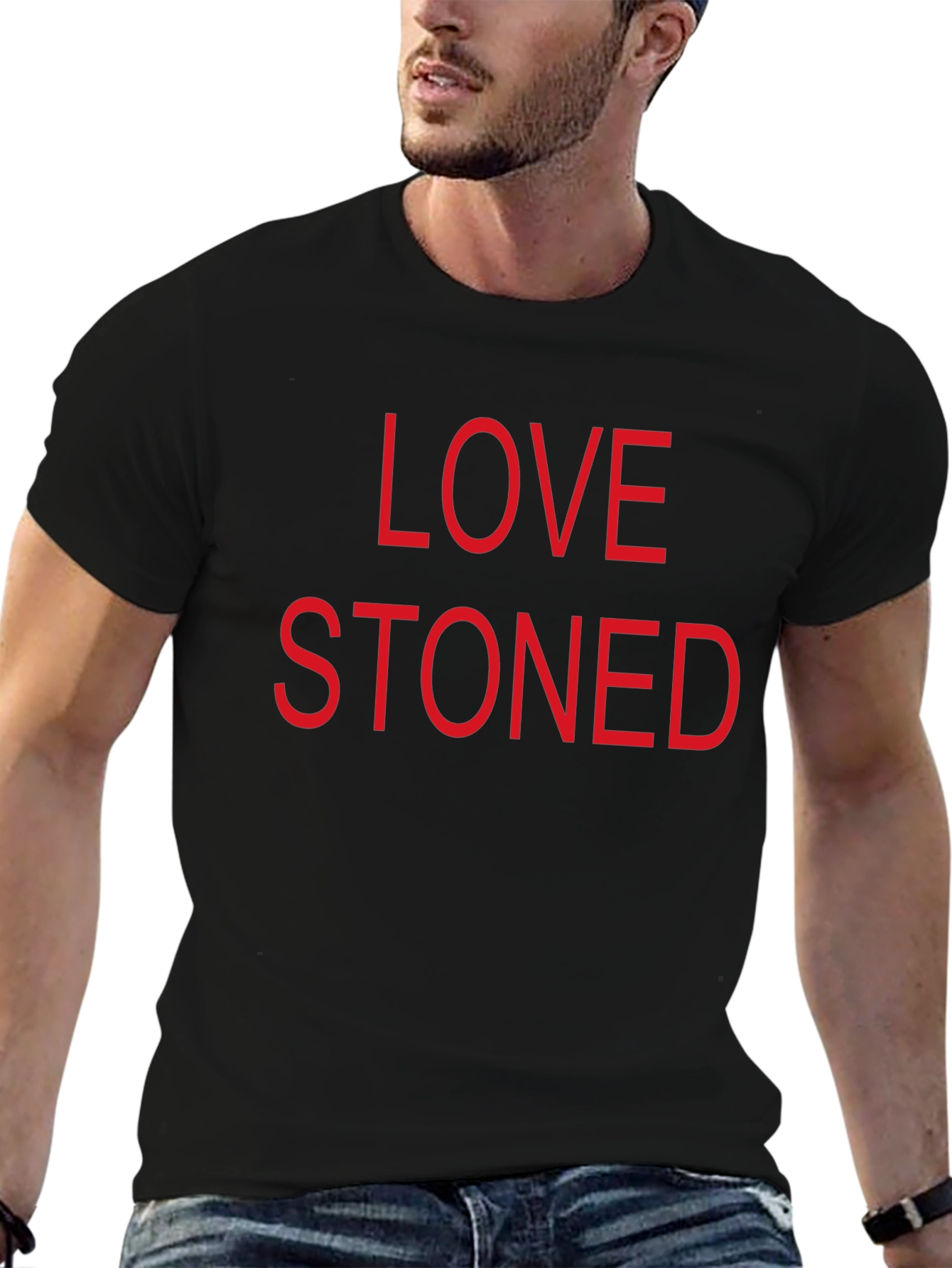 Love Stoned Black T-Shirt