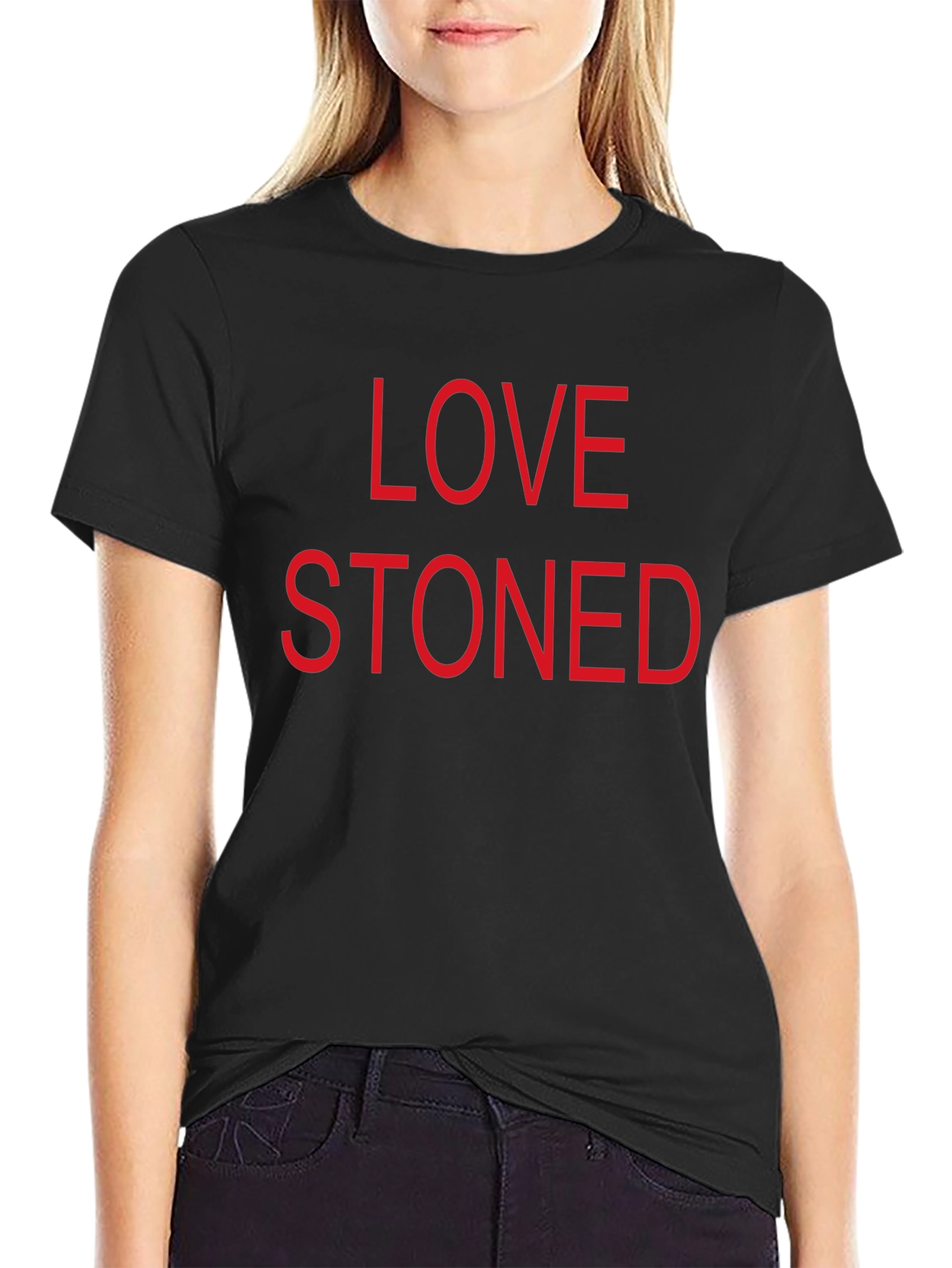 Love Stoned Black T-Shirt