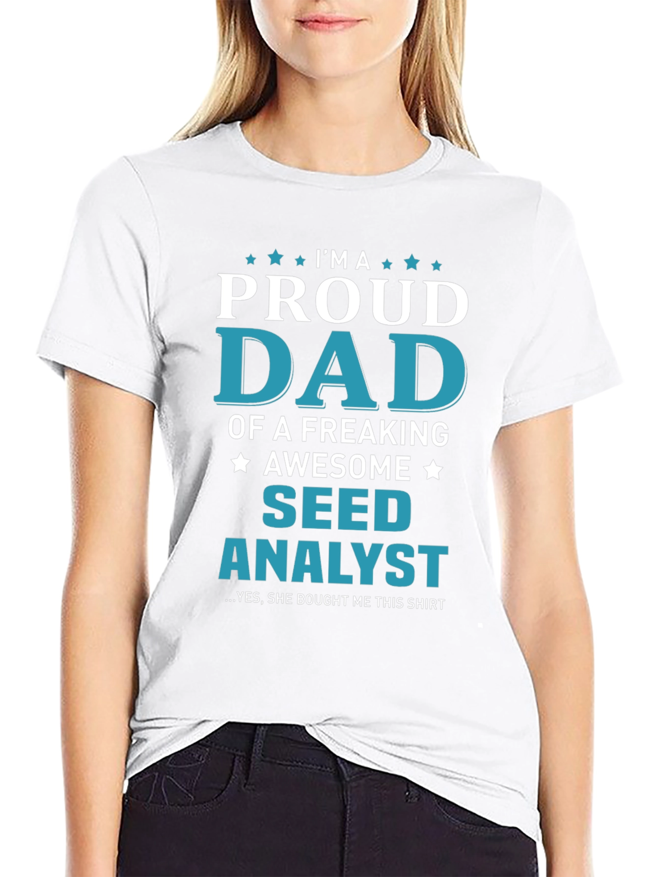 Proud Dad of a Seed Analyst T-Shirt