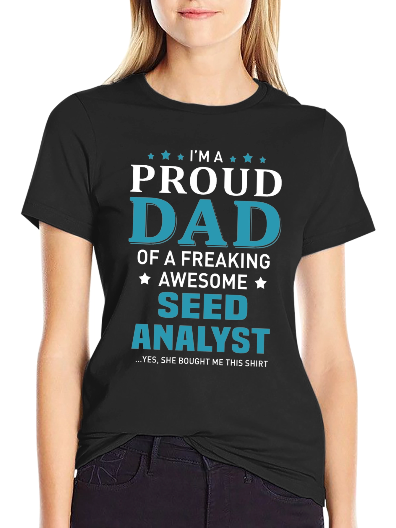 Proud Dad of a Seed Analyst T-Shirt