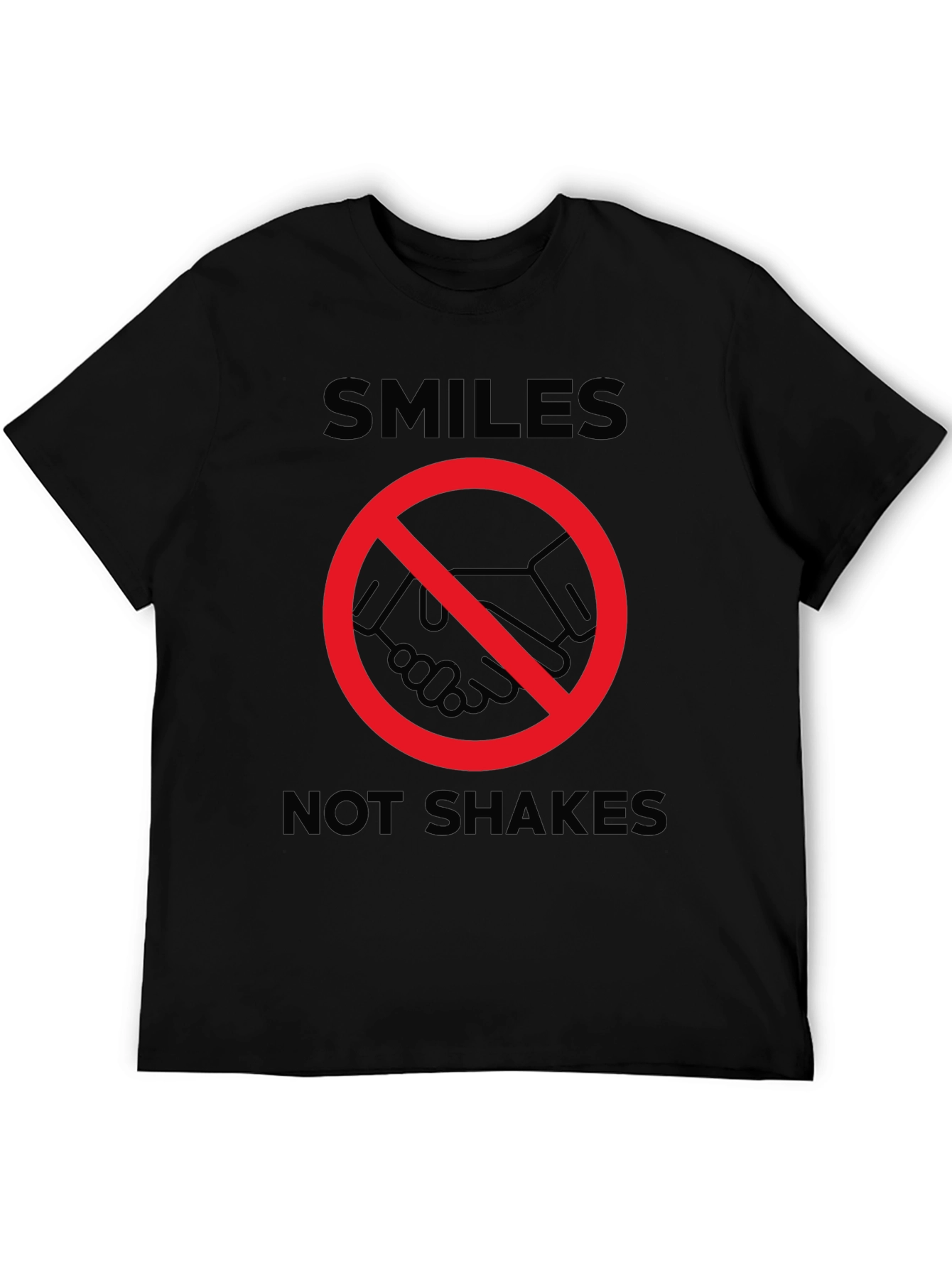 Smiles Not Shakes Graphic Tee