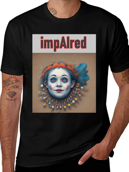 ImpAIred Clown Graphic T-Shirt