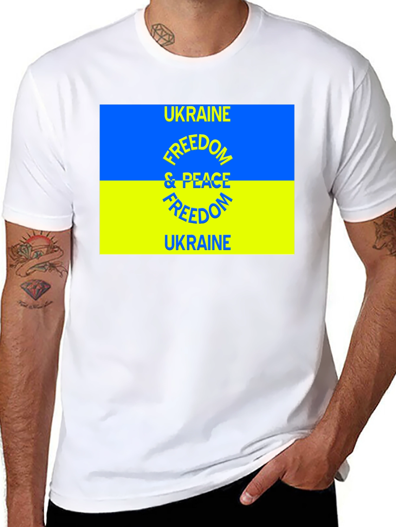 Ukraine Freedom & Peace T-Shirt
