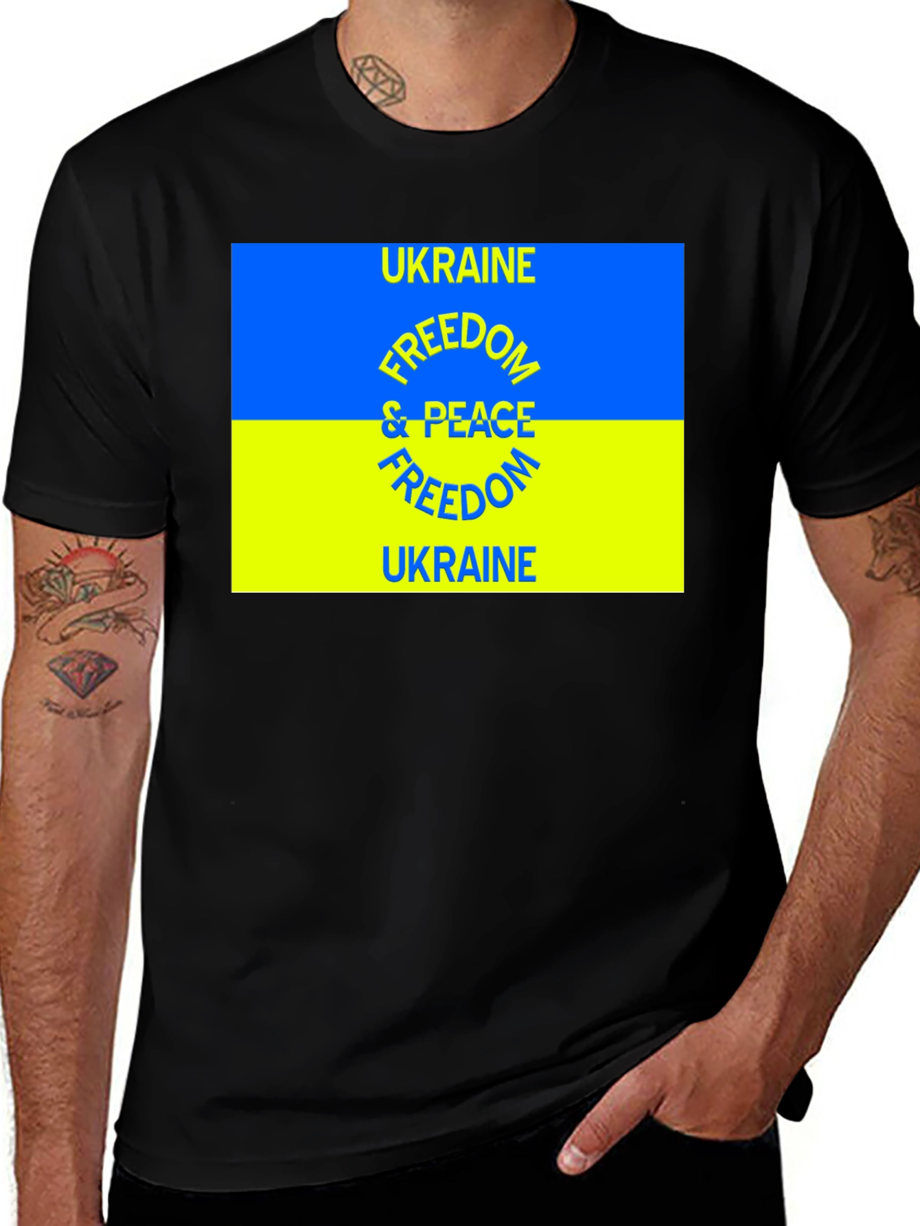 Ukraine Freedom & Peace T-Shirt