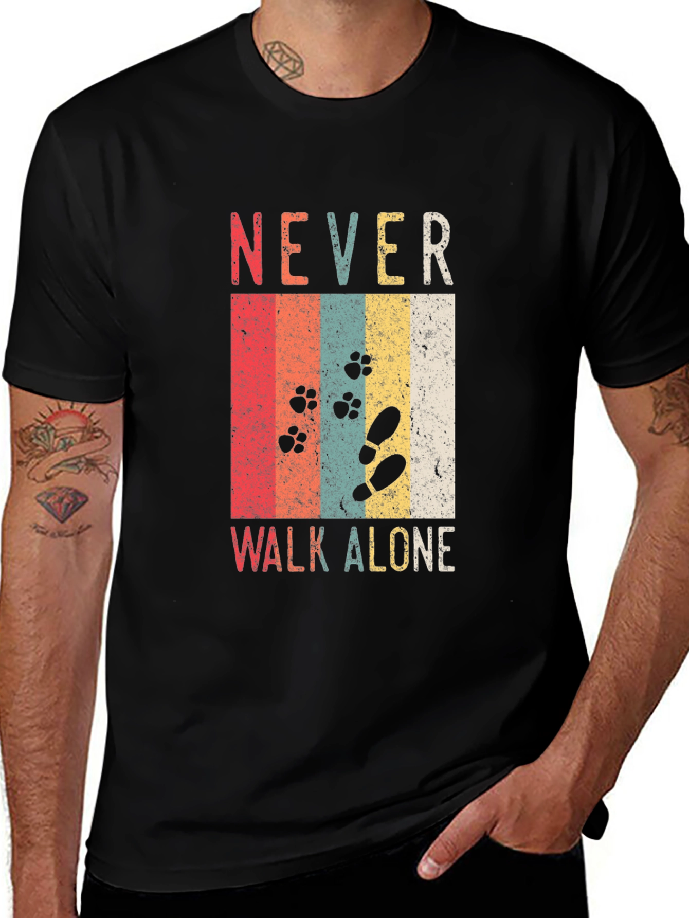 Never Walk Alone Graphic T-Shirt