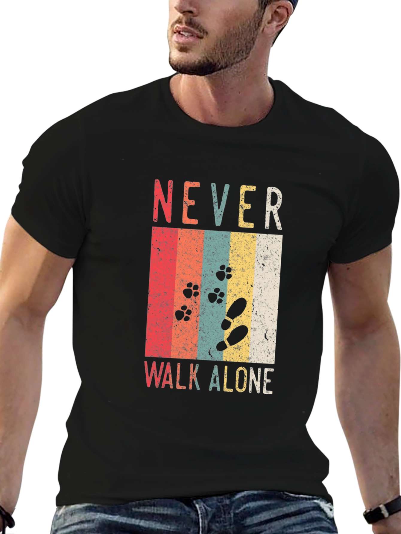 Never Walk Alone Graphic T-Shirt