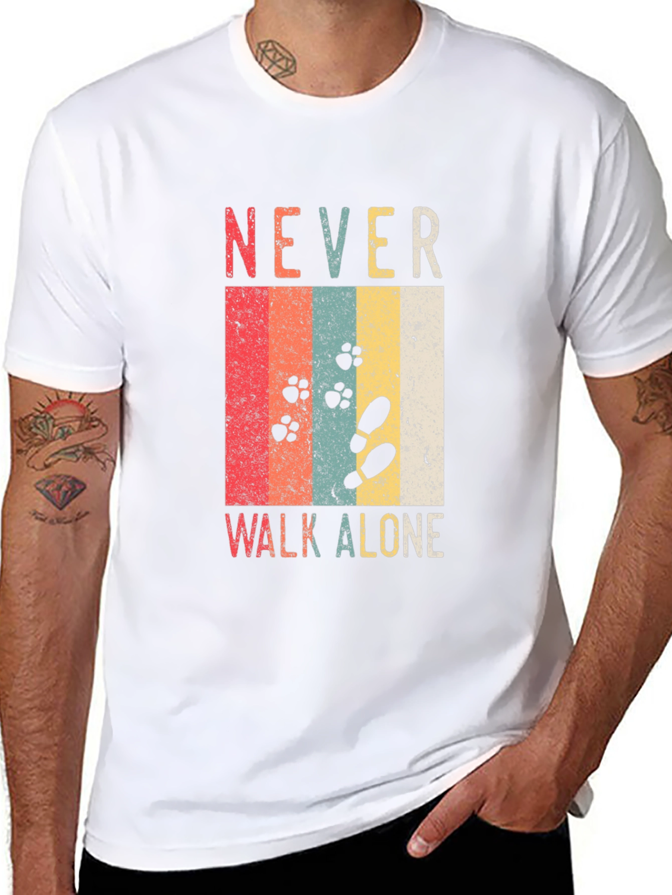 Never Walk Alone Graphic T-Shirt