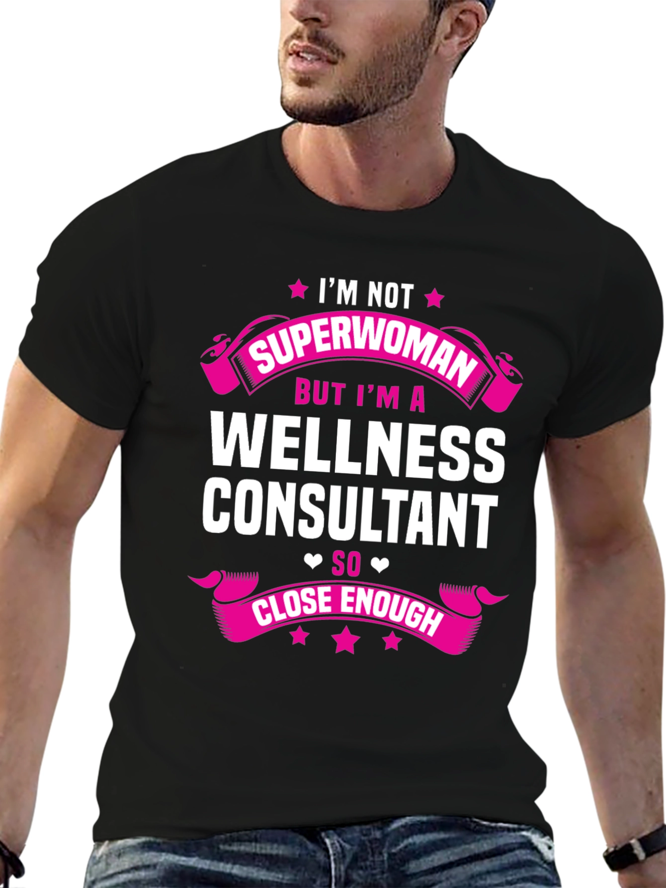 Wellness Consultant T-Shirt - Superwoman Funny Tee