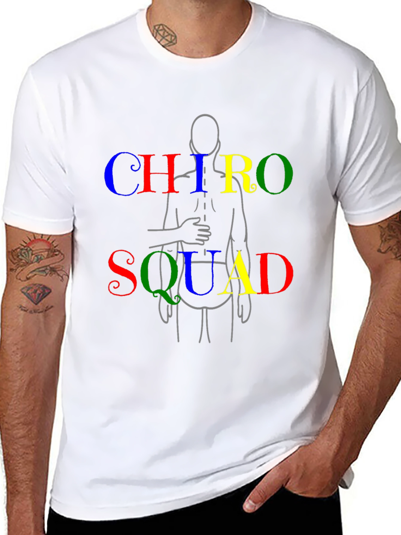 Chiropractor Squad T-Shirt - Chiropractic Pride