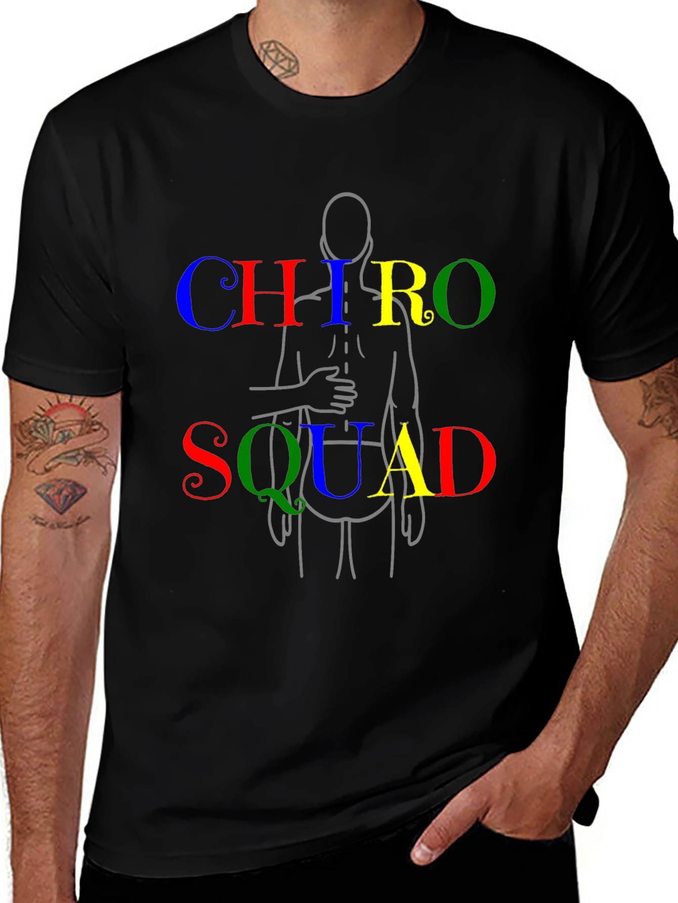 Chiropractor Squad T-Shirt - Chiropractic Pride