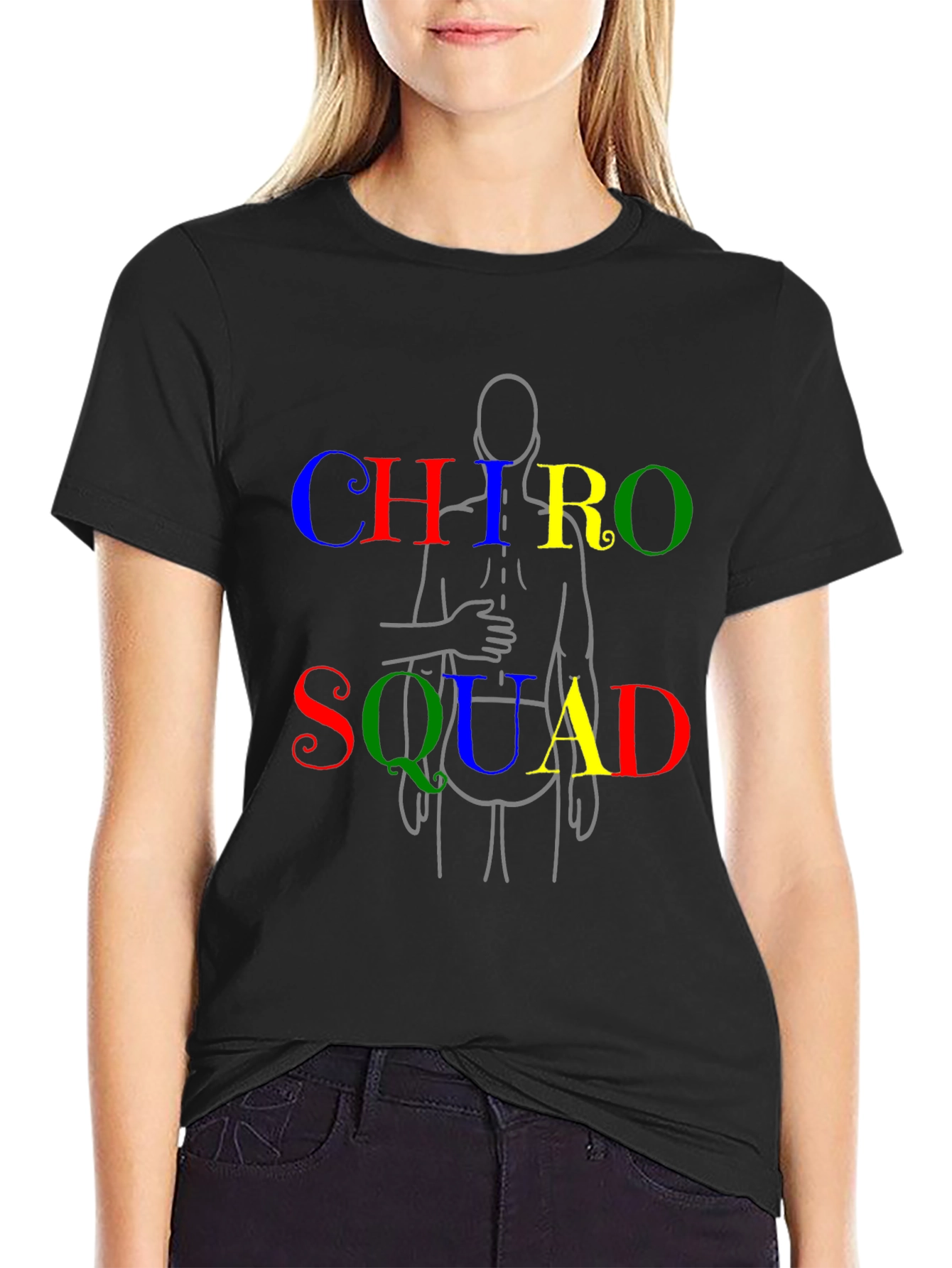 Chiropractor Squad T-Shirt - Chiropractic Pride