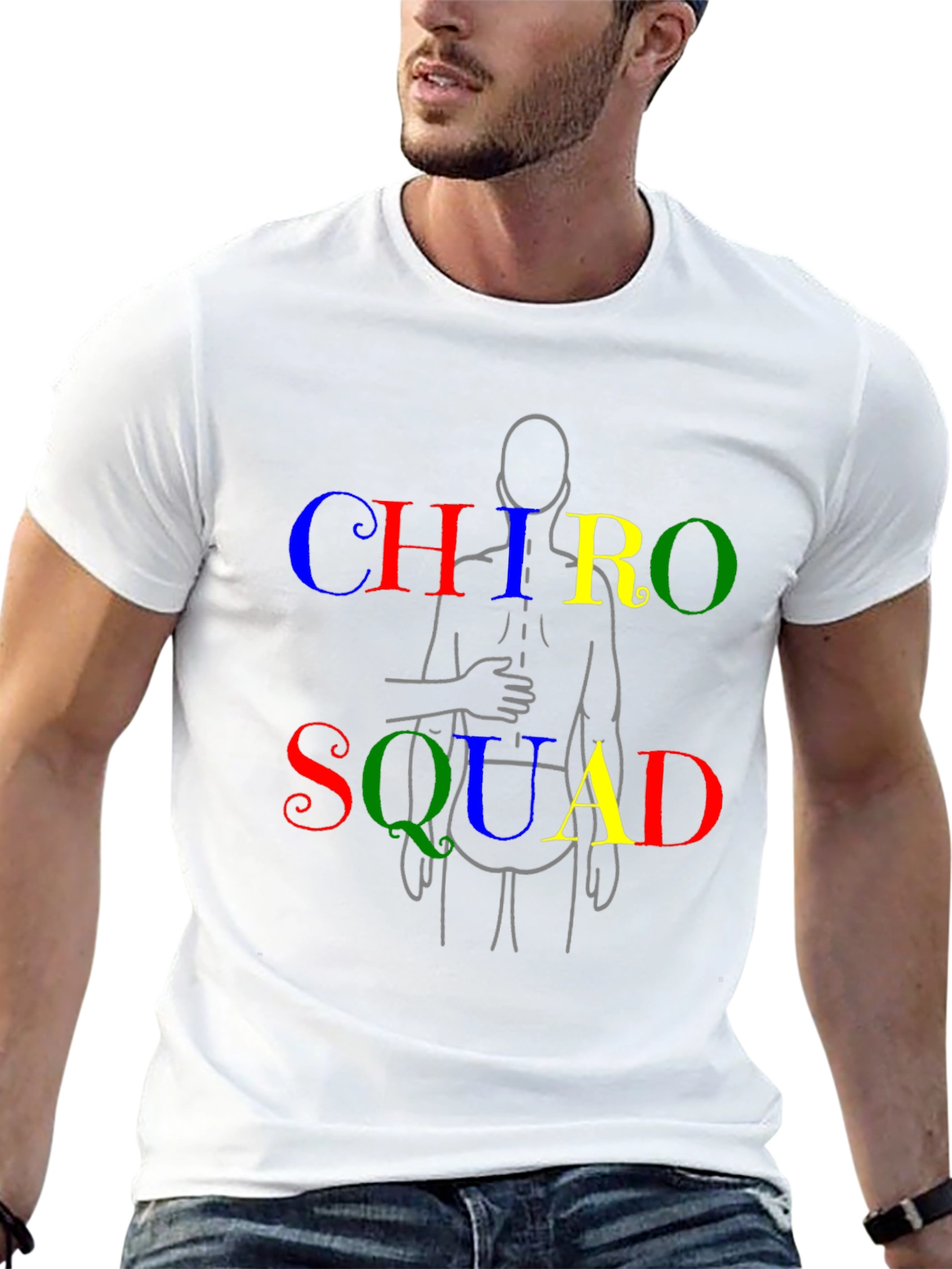Chiropractor Squad T-Shirt - Chiropractic Pride