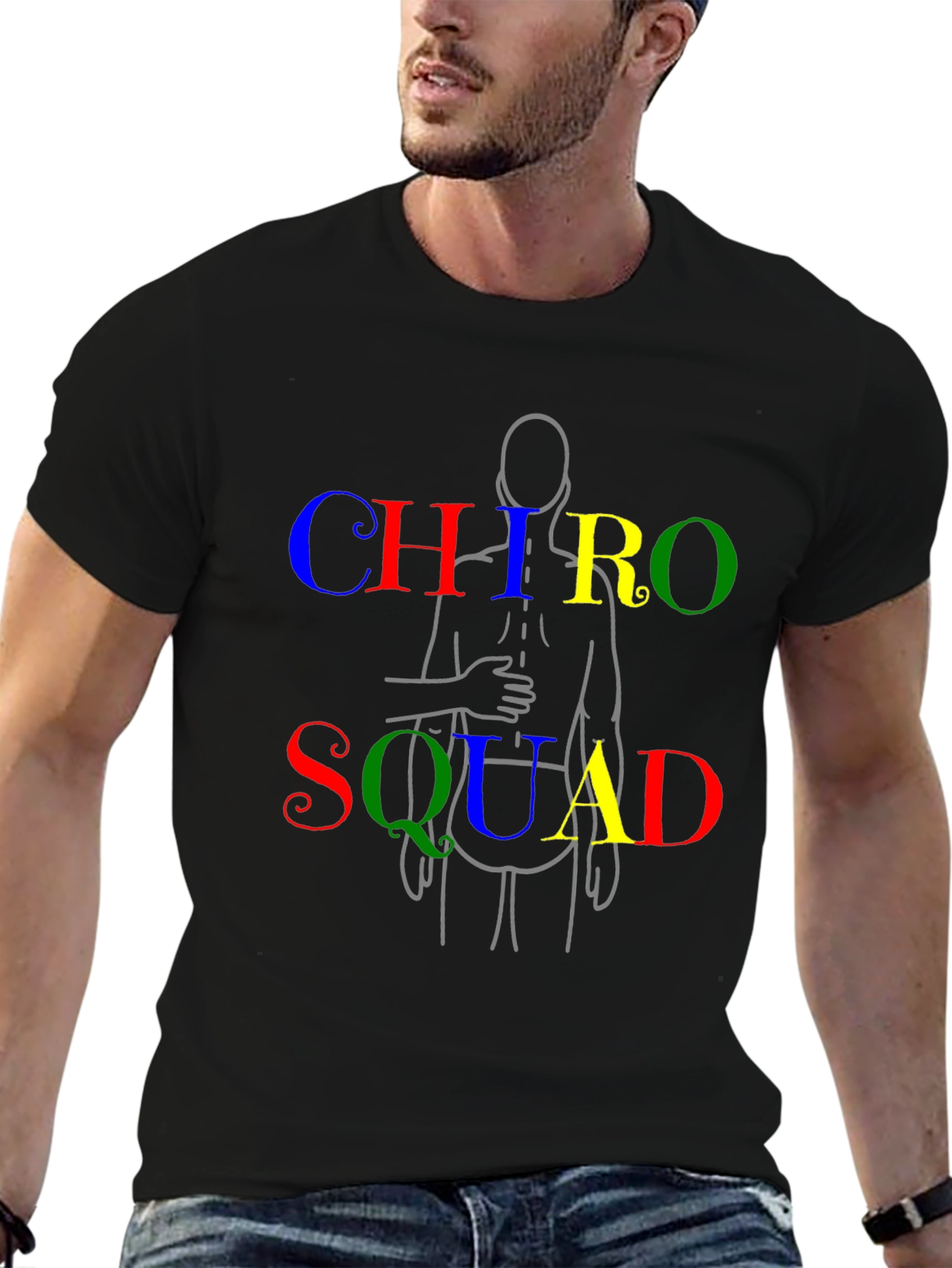 Chiropractor Squad T-Shirt - Chiropractic Pride