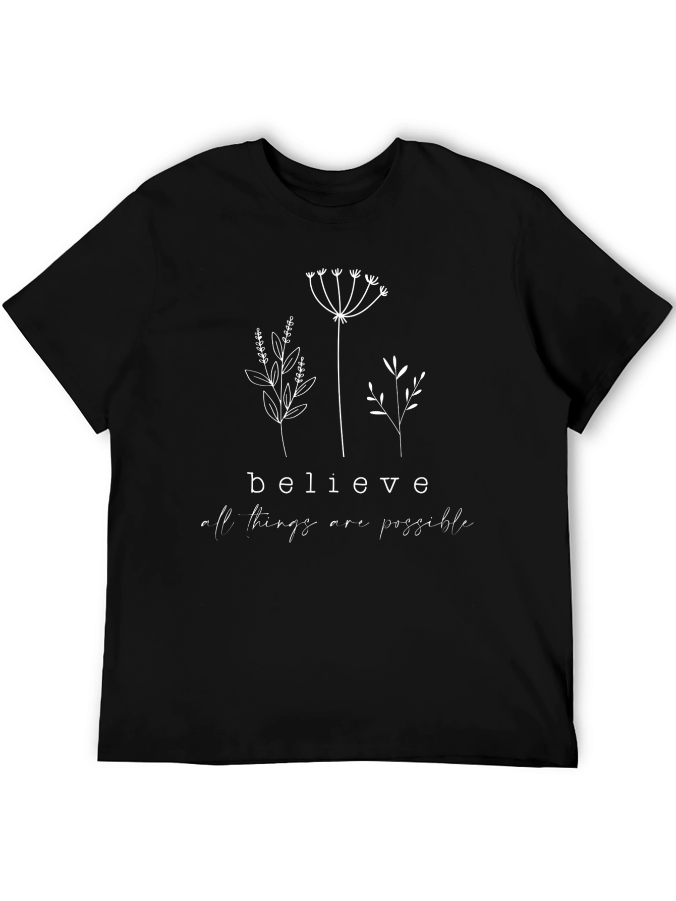 Believe Graphic T-Shirt - All Things Possible