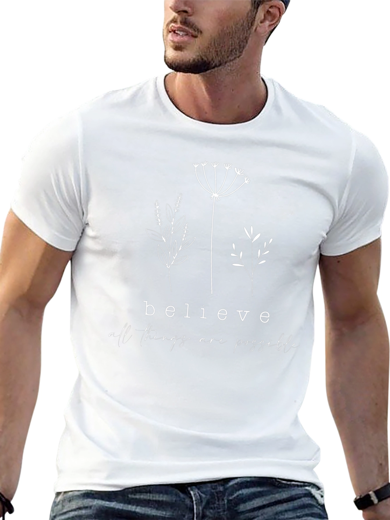 Believe Graphic T-Shirt - All Things Possible