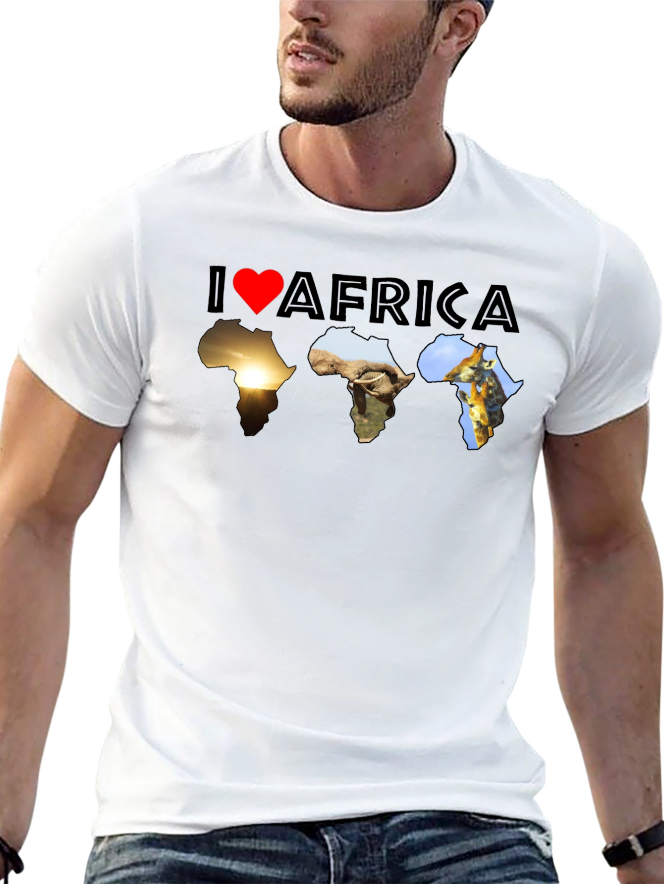 I Heart Africa Graphic T-Shirt