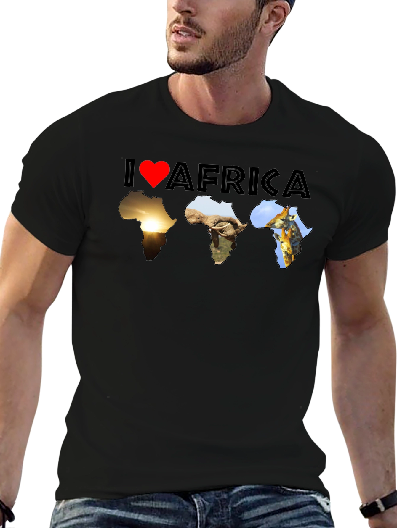 I Heart Africa Graphic T-Shirt