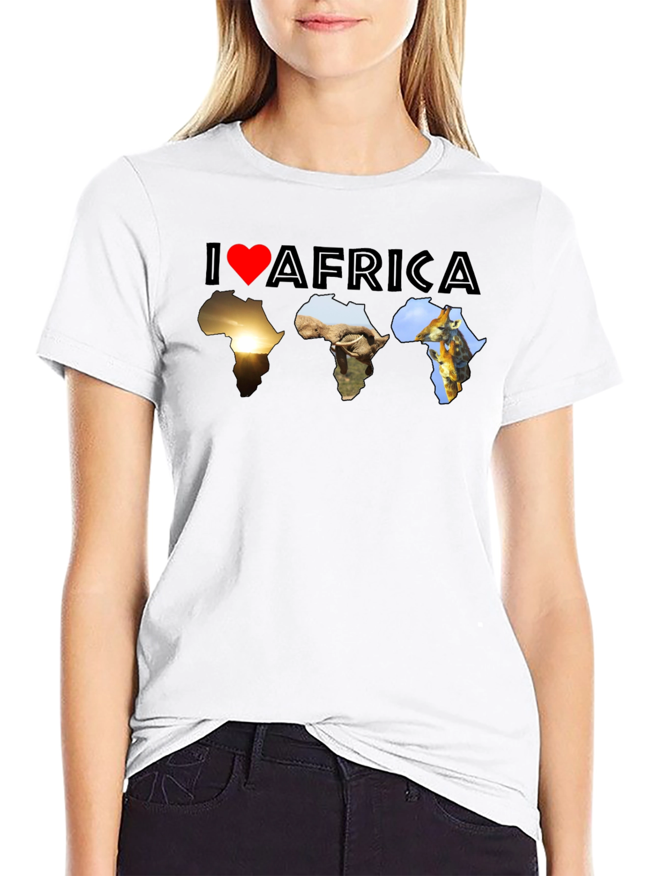 I Heart Africa Graphic T-Shirt