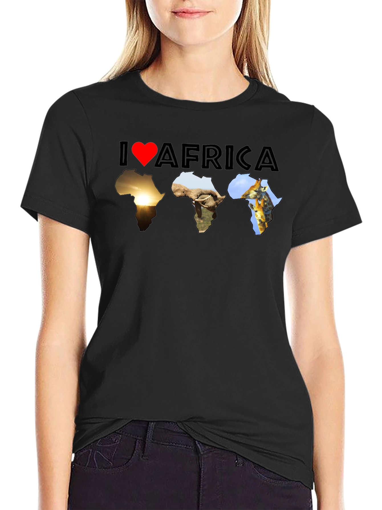 I Heart Africa Graphic T-Shirt