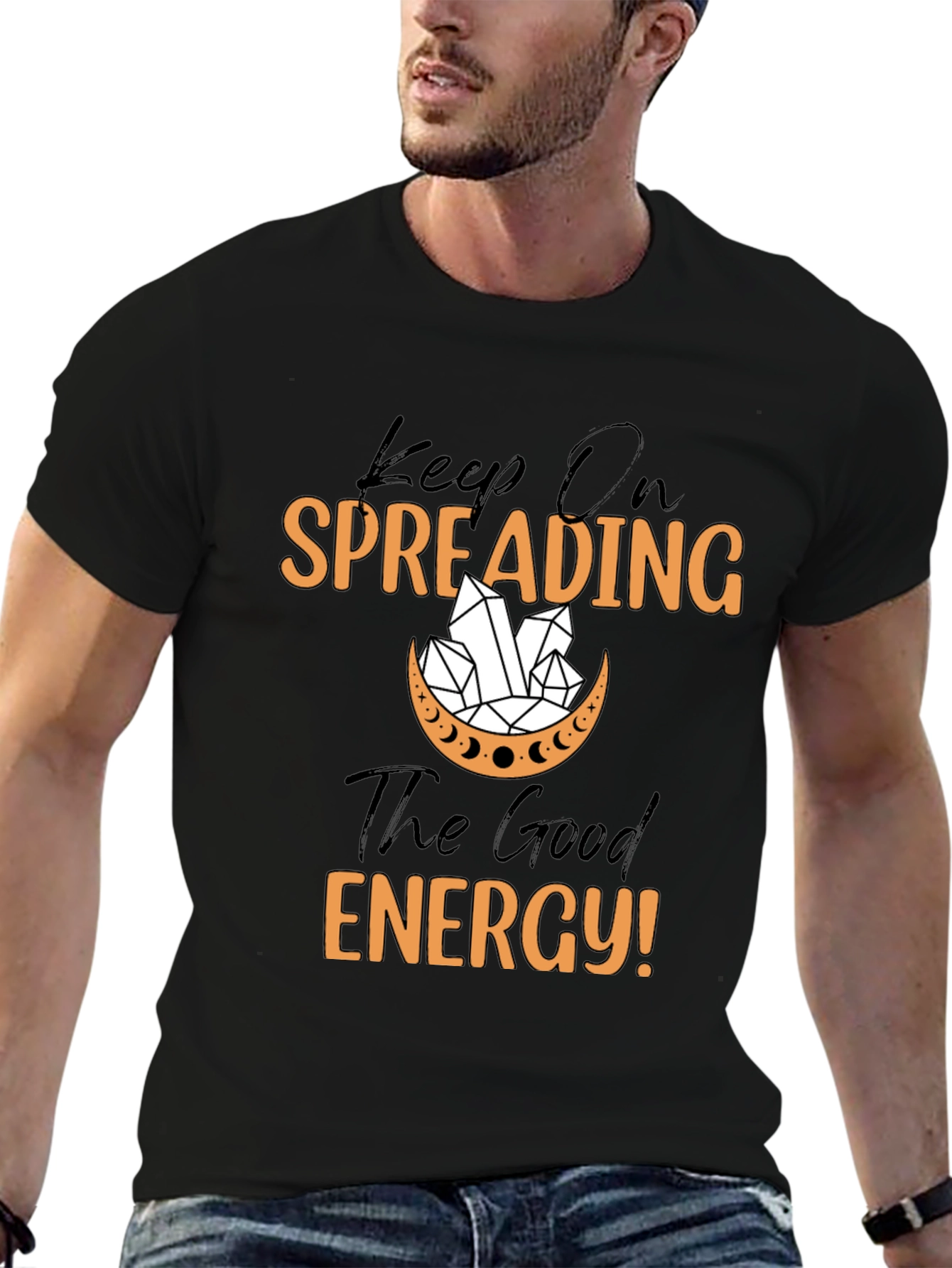 Good Energy Crystal Graphic Tee
