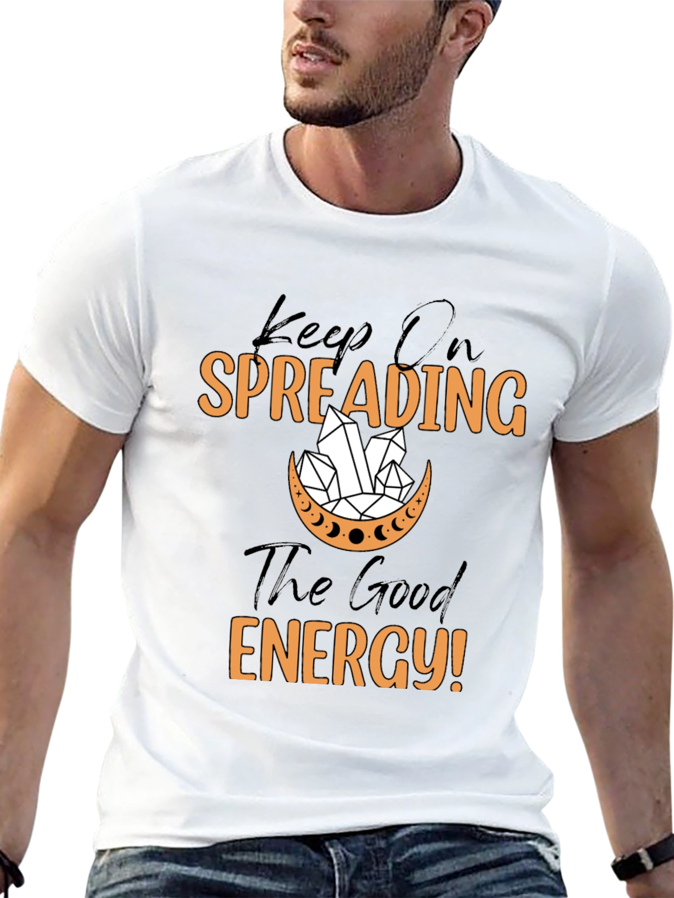 Good Energy Crystal Graphic Tee
