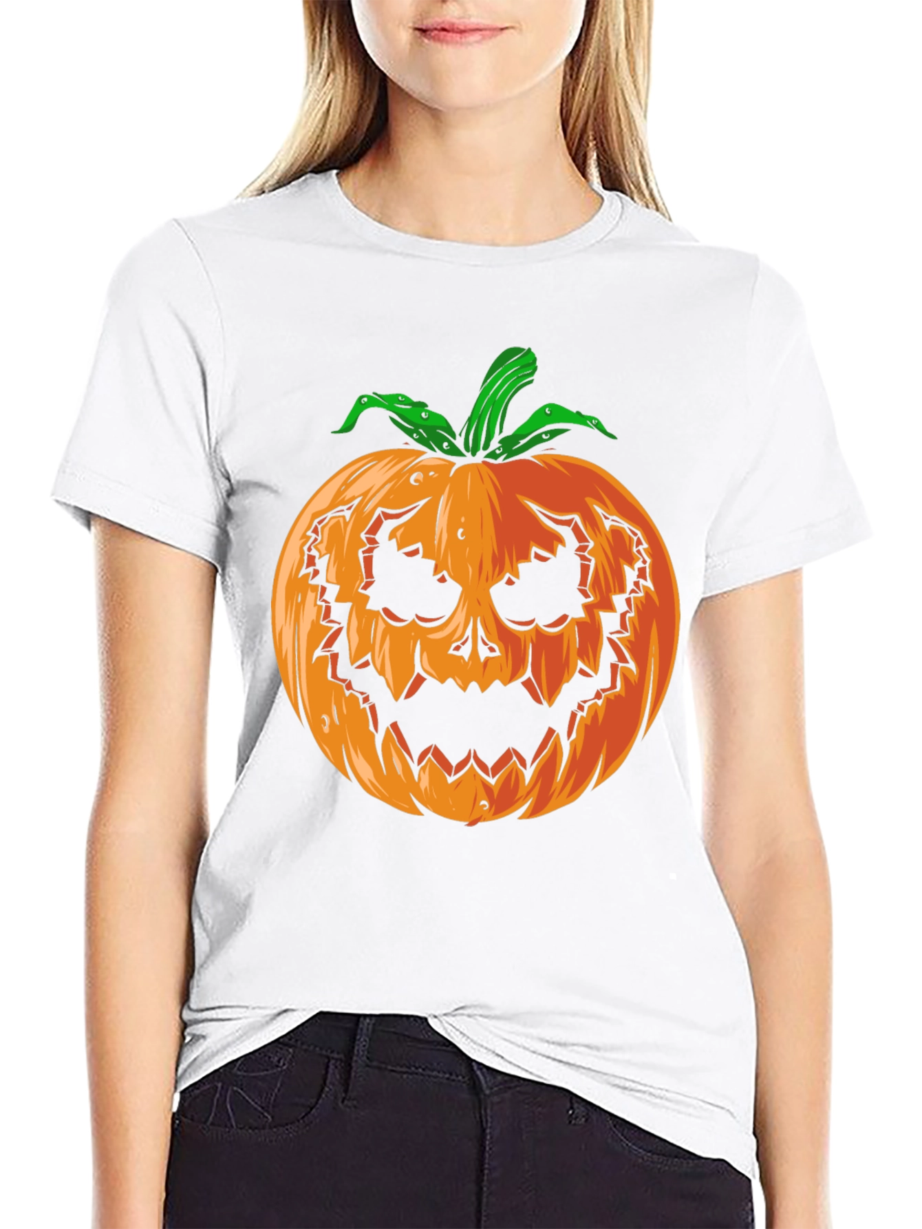 Halloween Pumpkin Graphic Tee