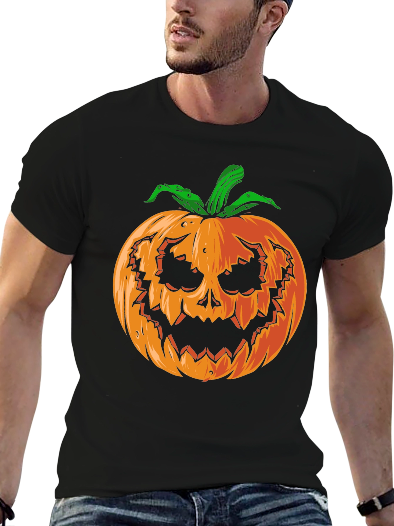 Halloween Pumpkin Graphic Tee