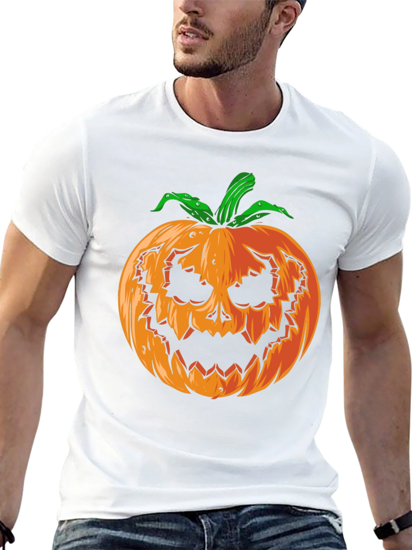 Halloween Pumpkin Graphic Tee