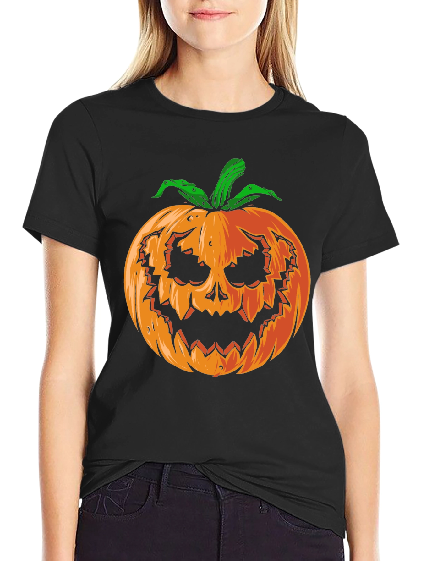 Halloween Pumpkin Graphic Tee