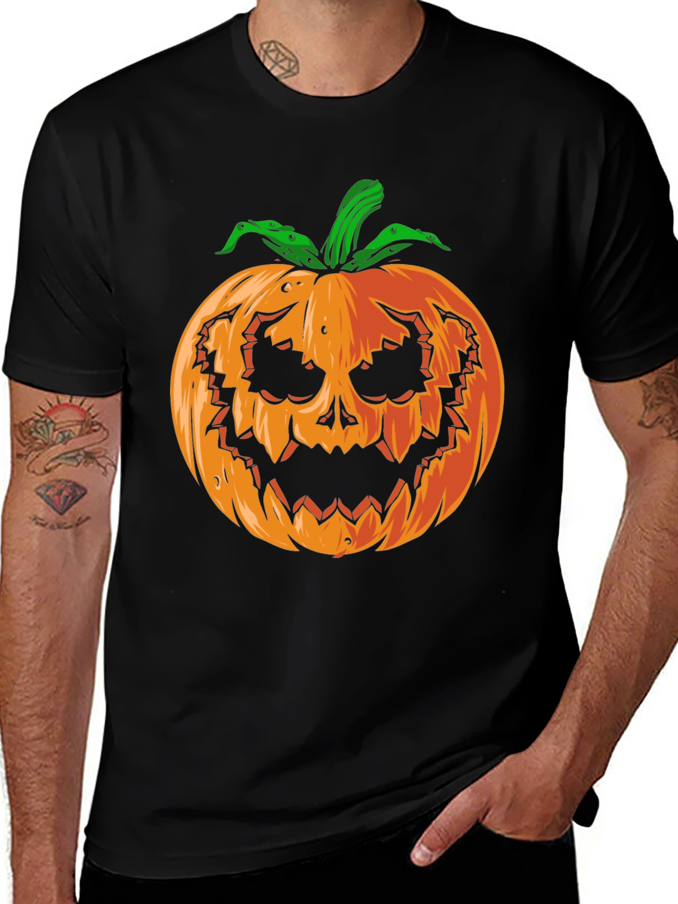 Halloween Pumpkin Graphic Tee