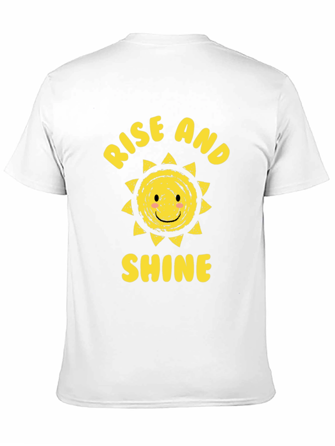 Rise and Shine Graphic Tee - Black Cotton T-Shirt