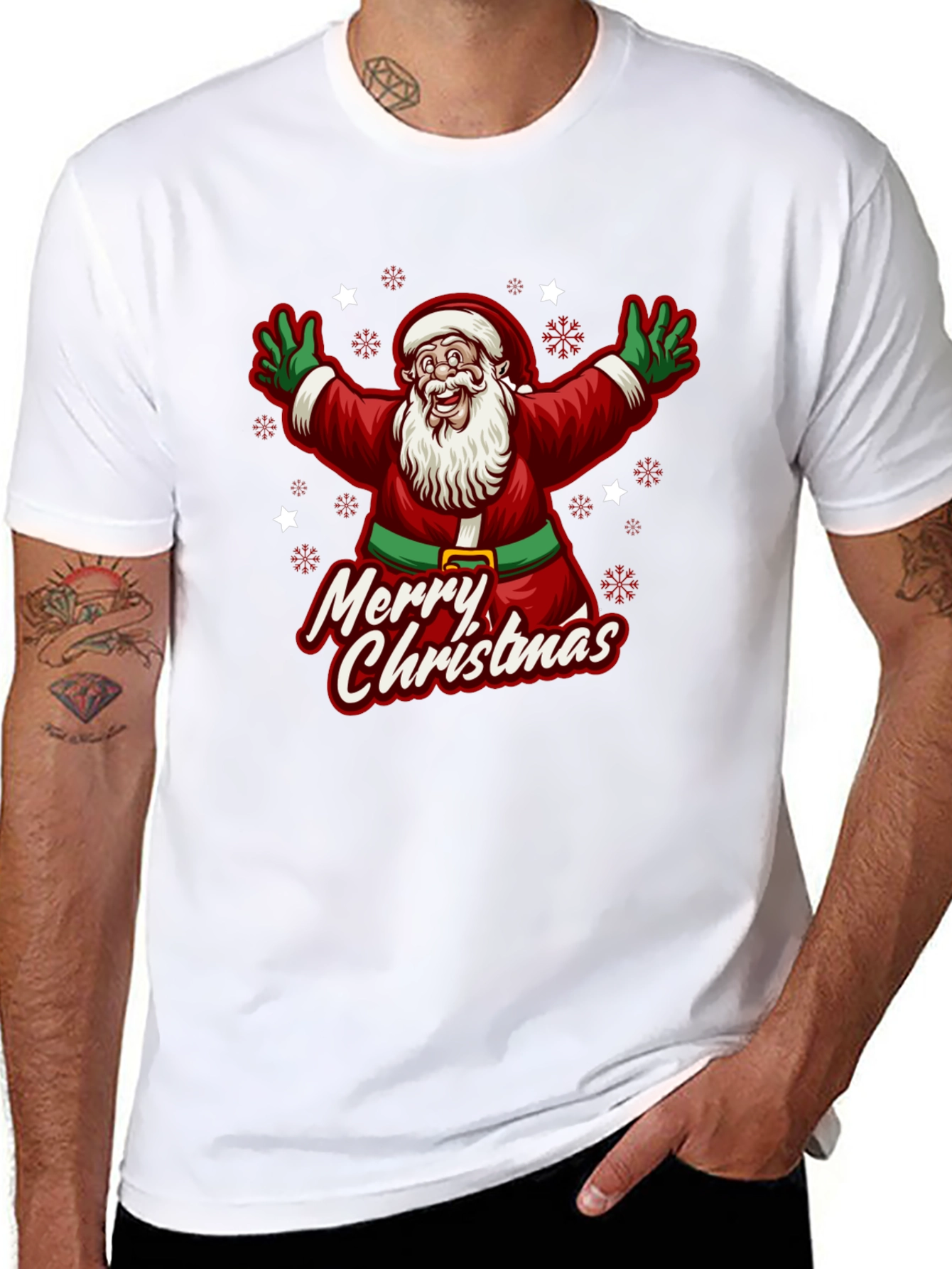 Merry Christmas Santa T-Shirt
