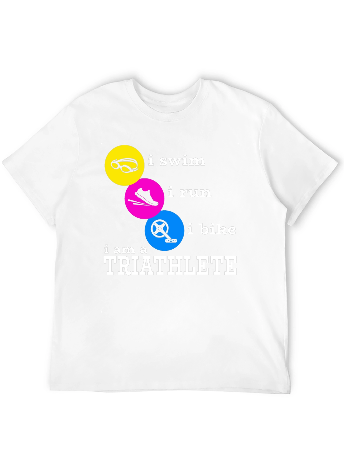 Triathlete T-Shirt - Swim Run Bike