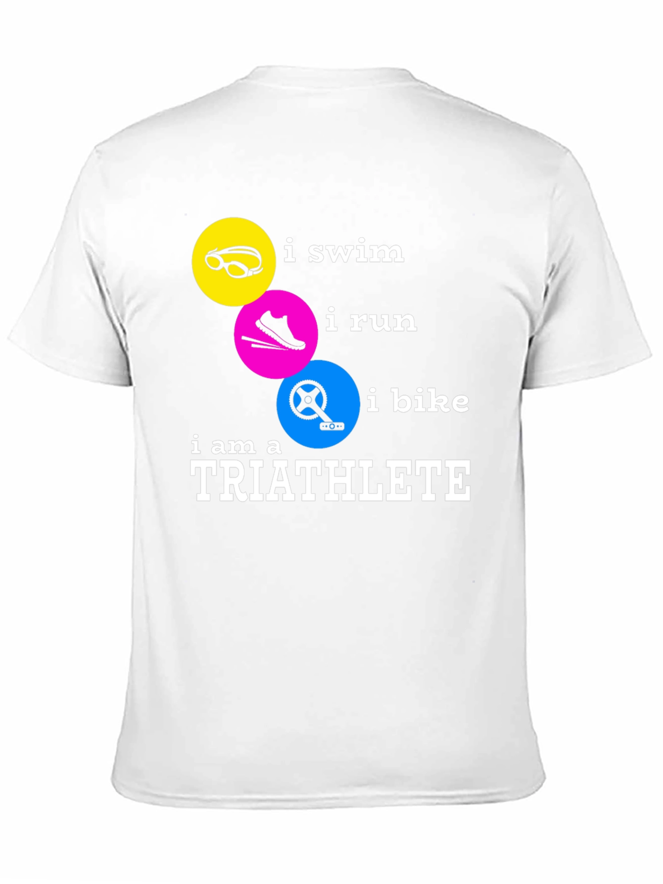 Triathlete T-Shirt - Swim Run Bike
