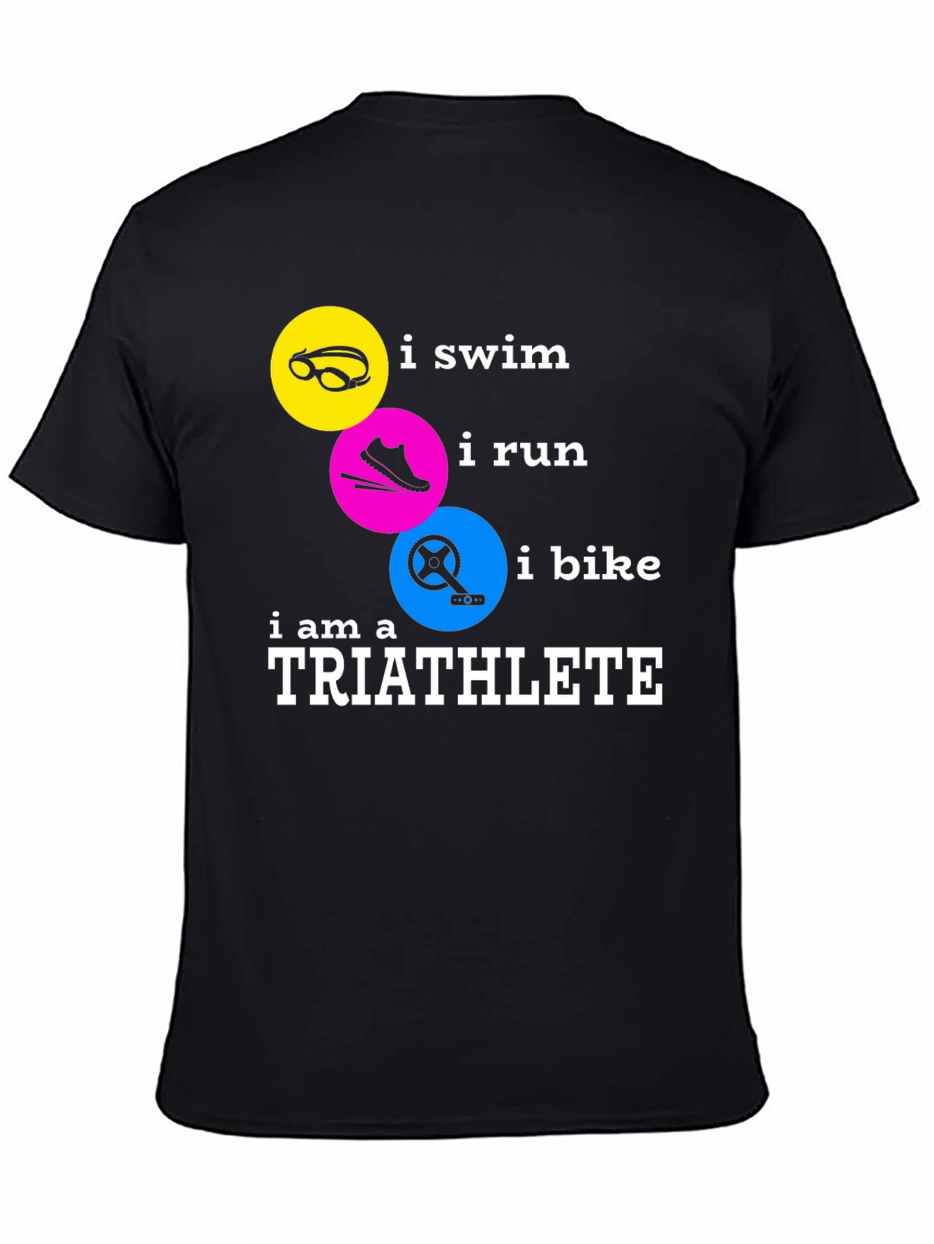 Triathlete T-Shirt - Swim Run Bike