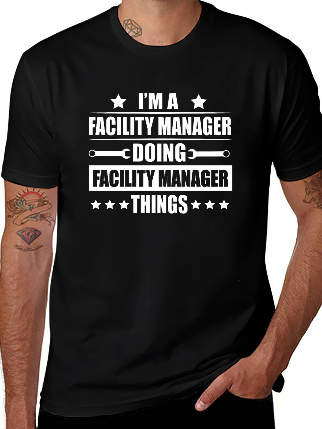 Facility Manager T-Shirt - Funny Job Title Tee