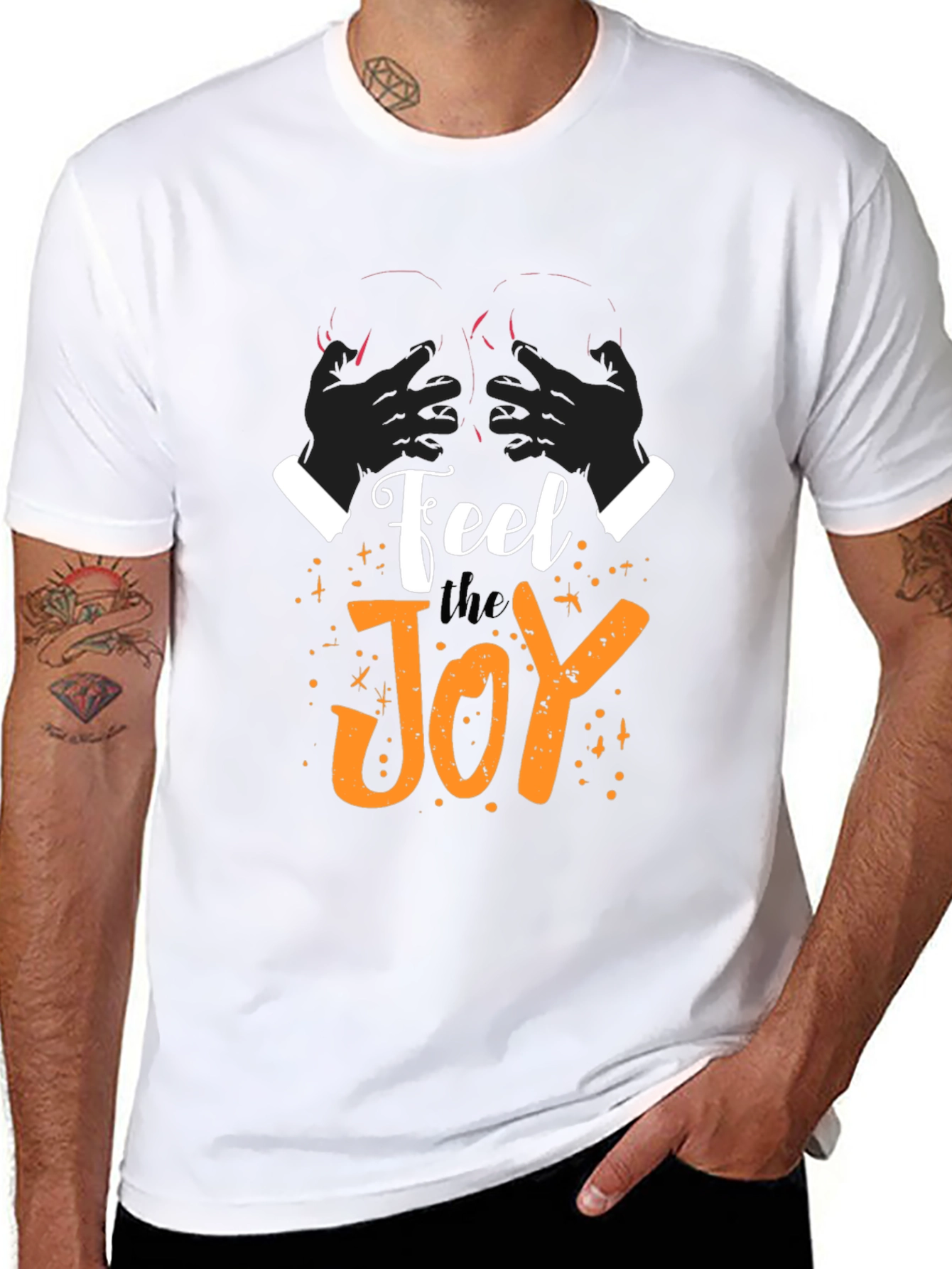 Feel the Joy T-Shirt - Stylish Graphic Tee