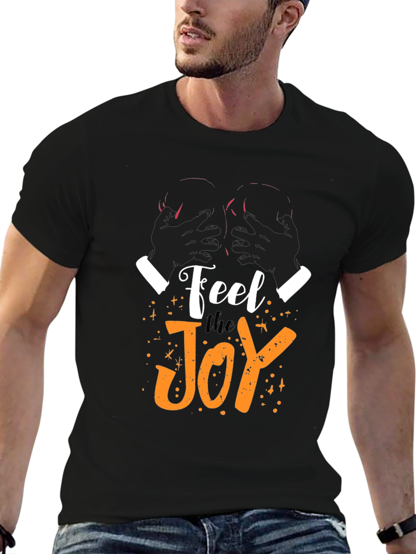 Feel the Joy T-Shirt - Stylish Graphic Tee