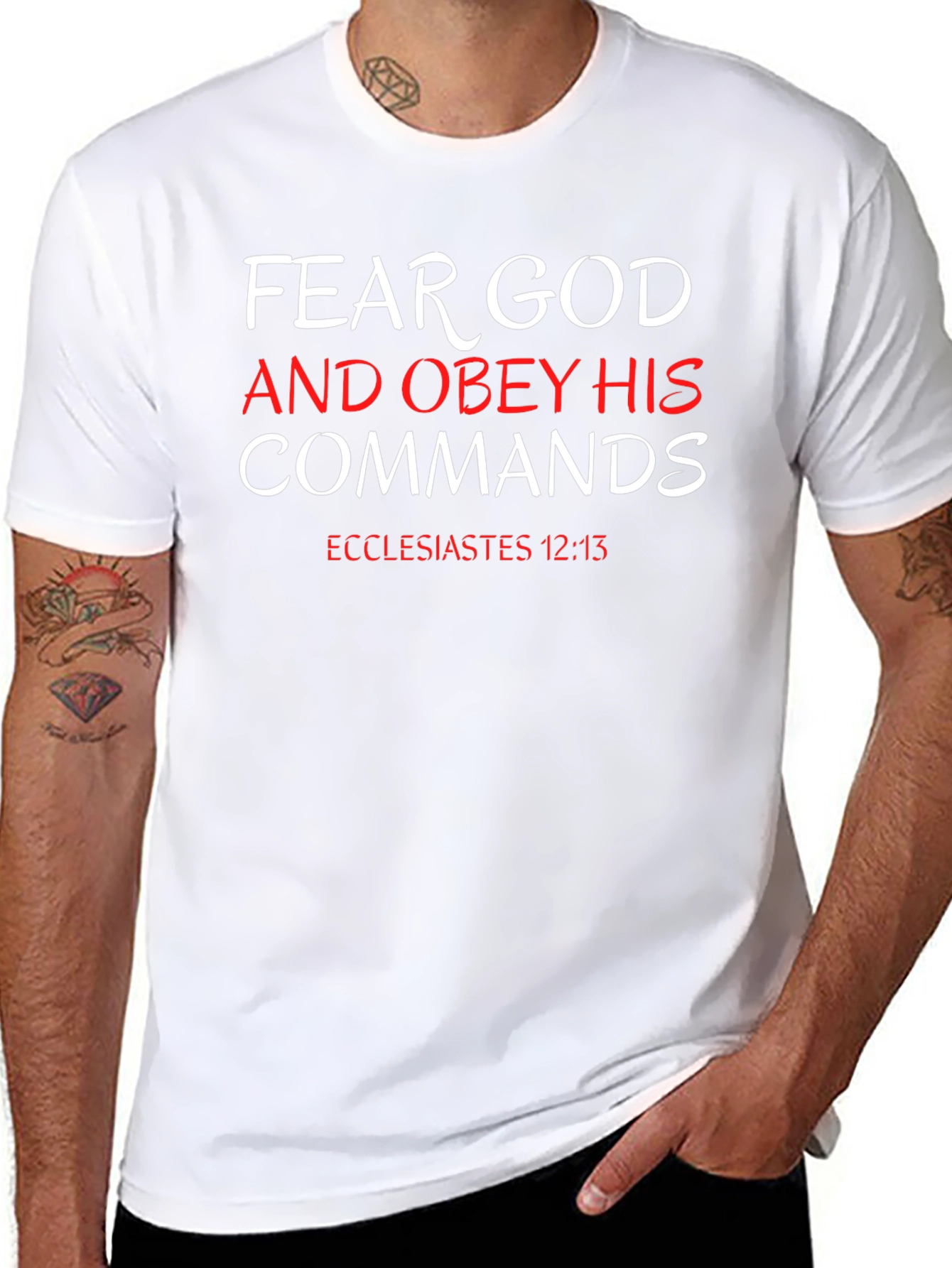 Fear God & Obey His Commands T-Shirt