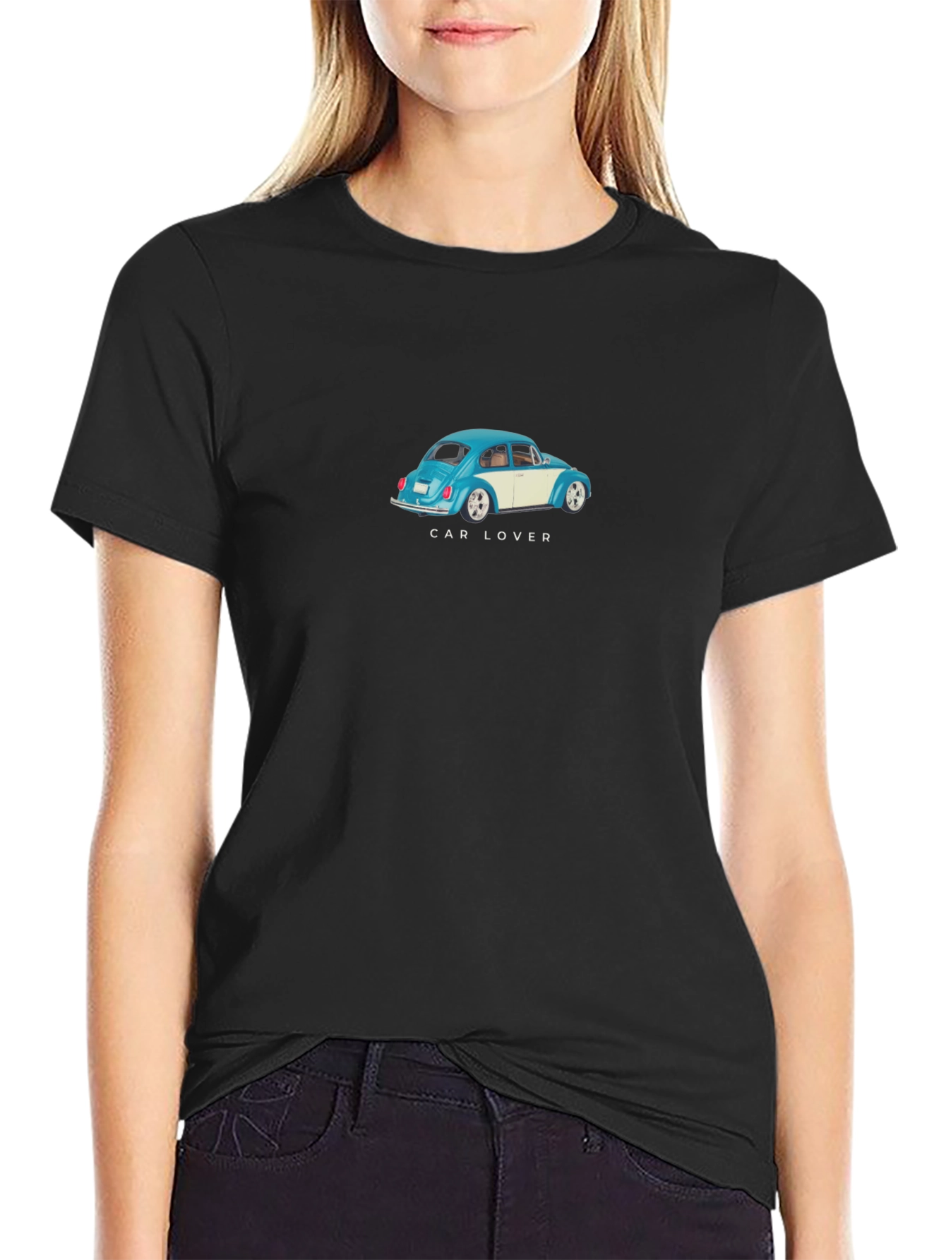 Car Lover Graphic T-Shirt - Mens Black Tee