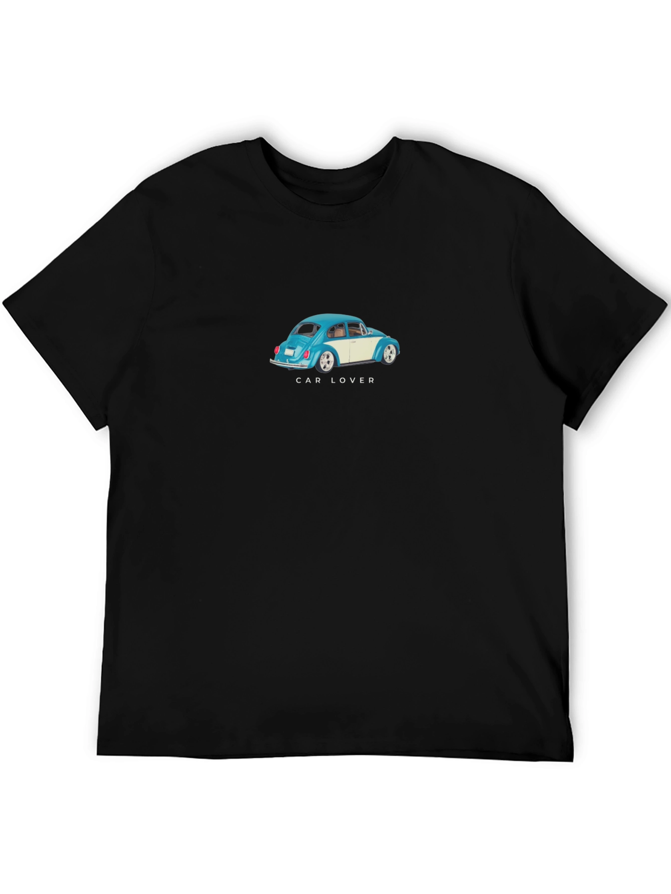 Car Lover Graphic T-Shirt - Mens Black Tee