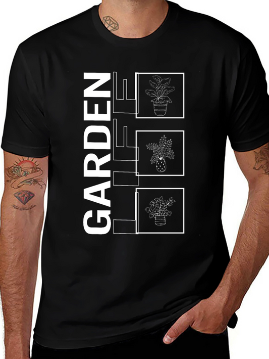Garden Life Graphic Tee - Plant Lover Shirt