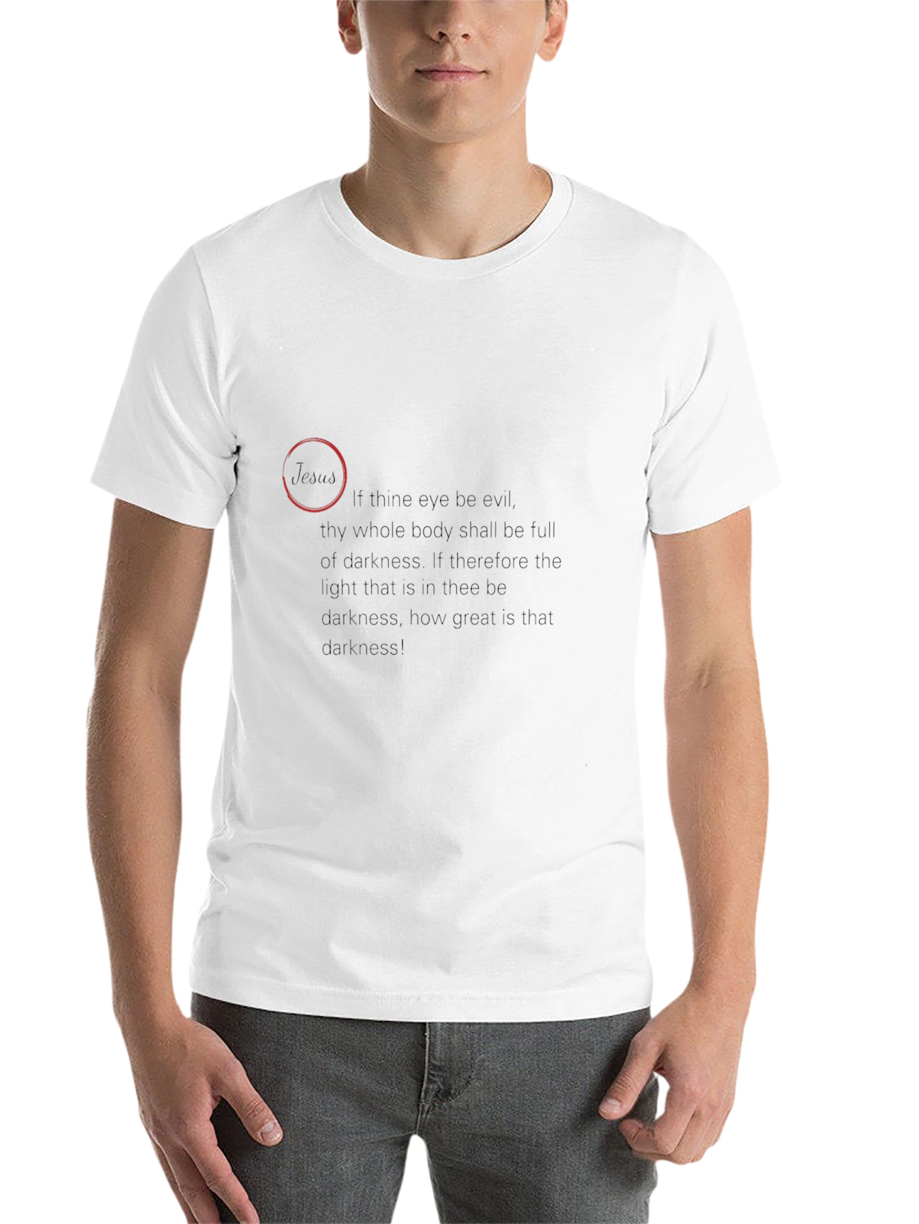 Darkness Quote T-Shirt