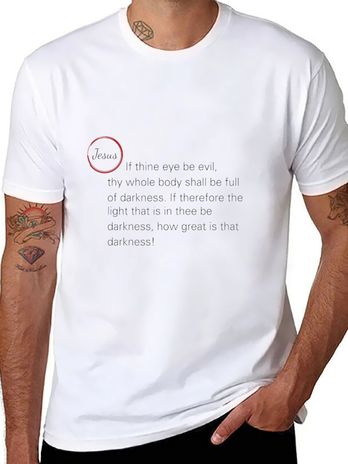 Darkness Quote T-Shirt