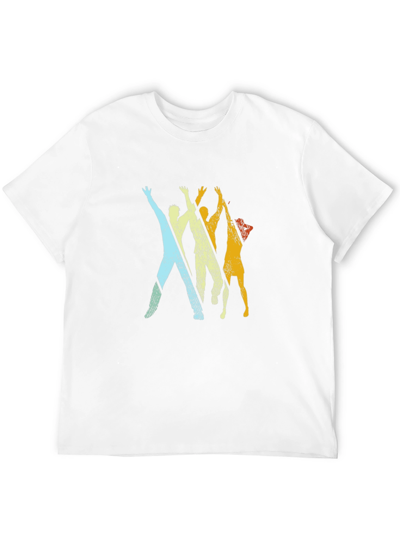 Retro Silhouette Tee - Black Graphic T-Shirt