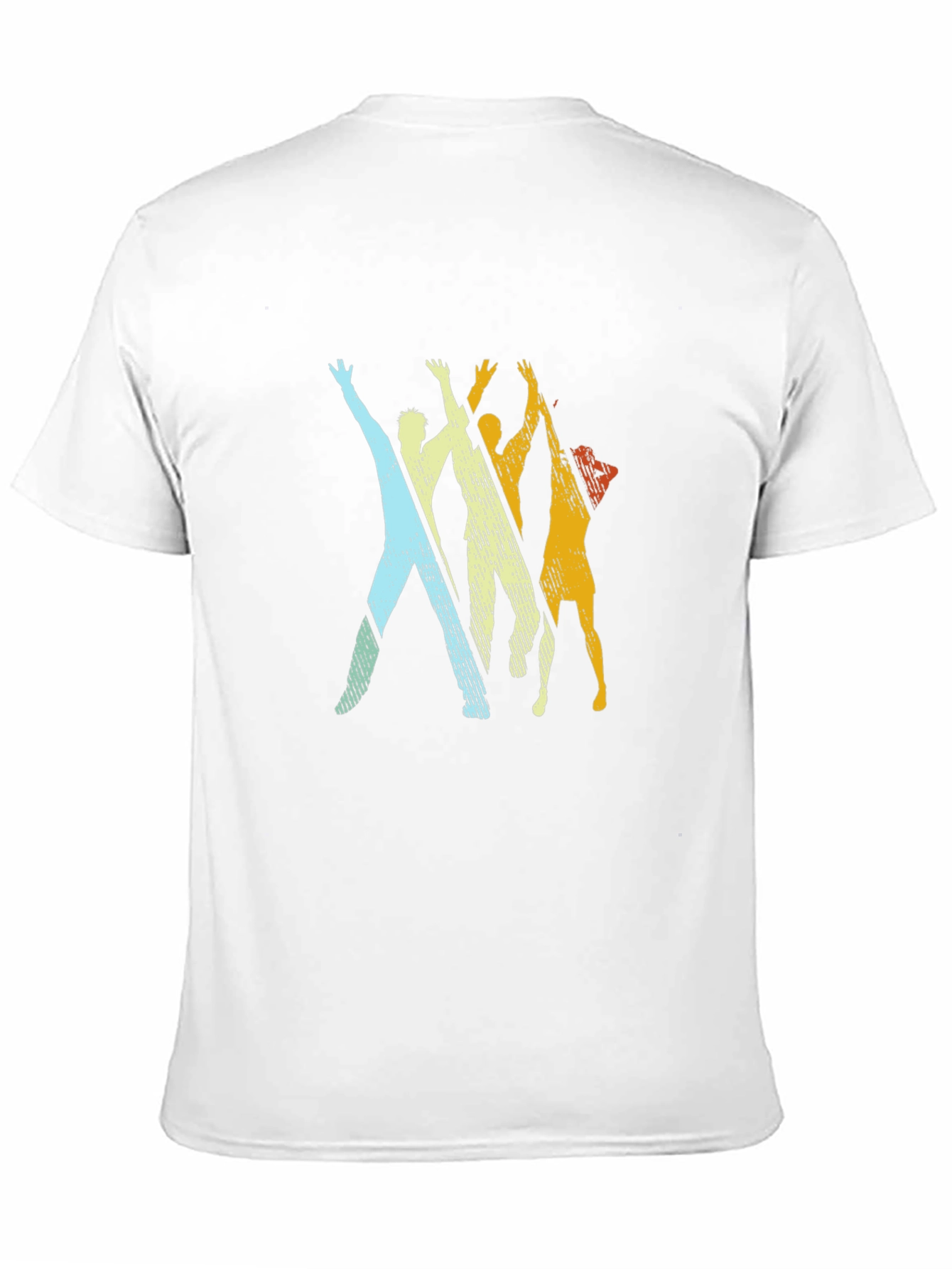 Retro Silhouette Tee - Black Graphic T-Shirt