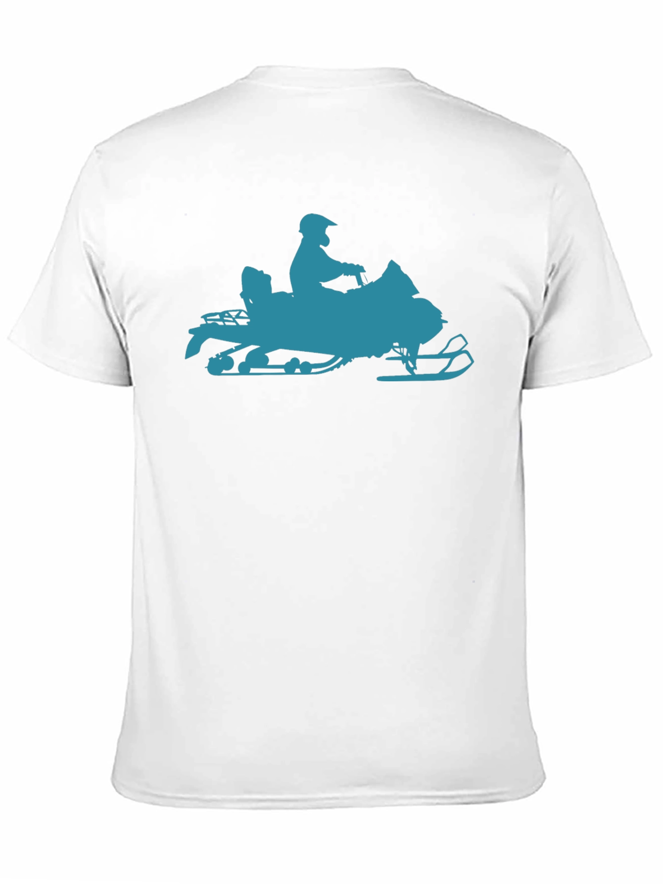 Snowmobile Graphic T-Shirt - Black