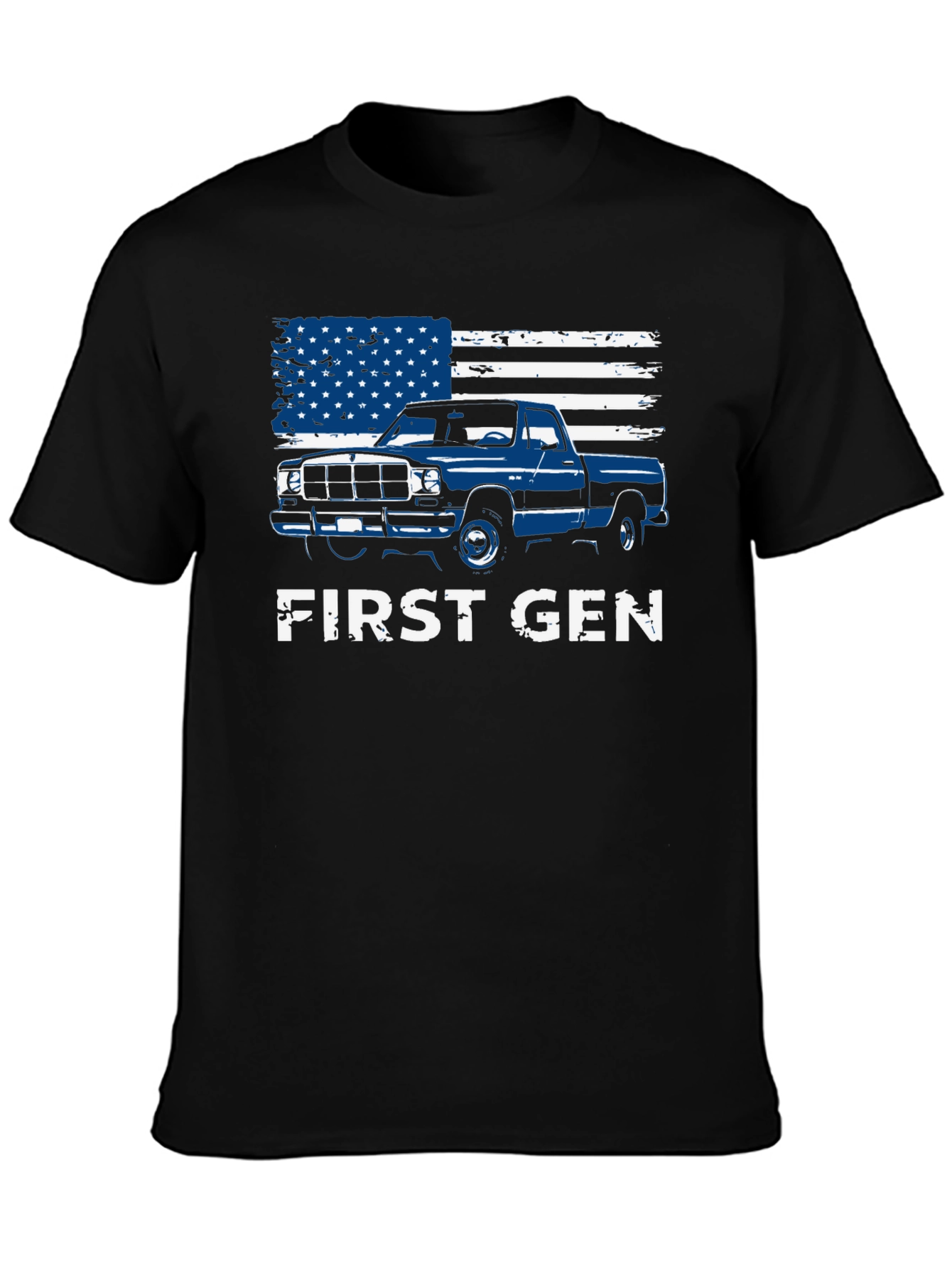 First Gen Truck American Flag T-Shirt