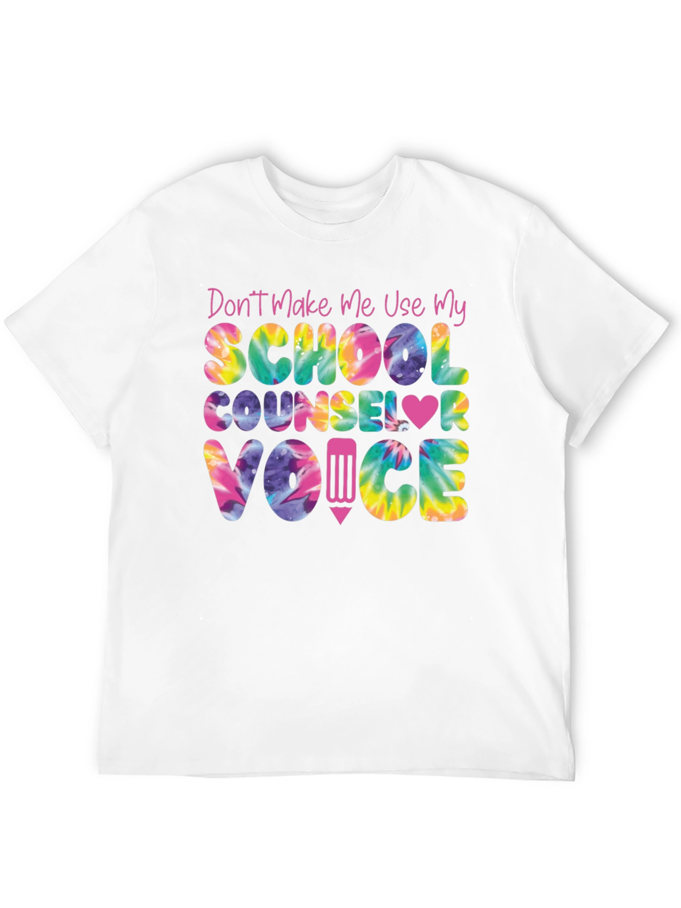 School Counselor Tie Dye T-Shirt