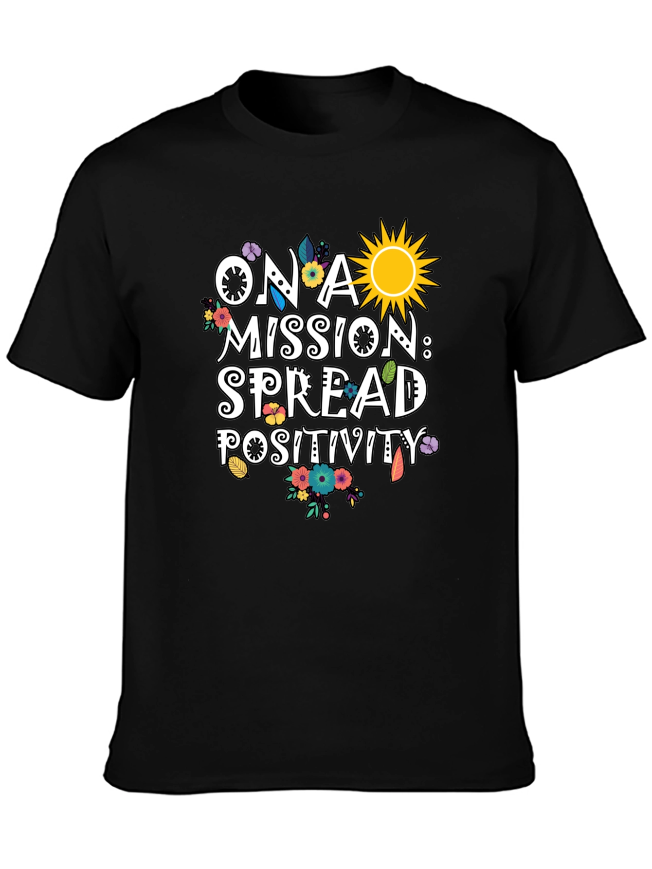 Spread Positivity Graphic T-Shirt